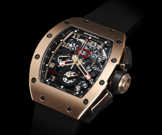 Replica Richard Mille RM 011 Felipe Massa Flyback Chronograph Red Kite Watch